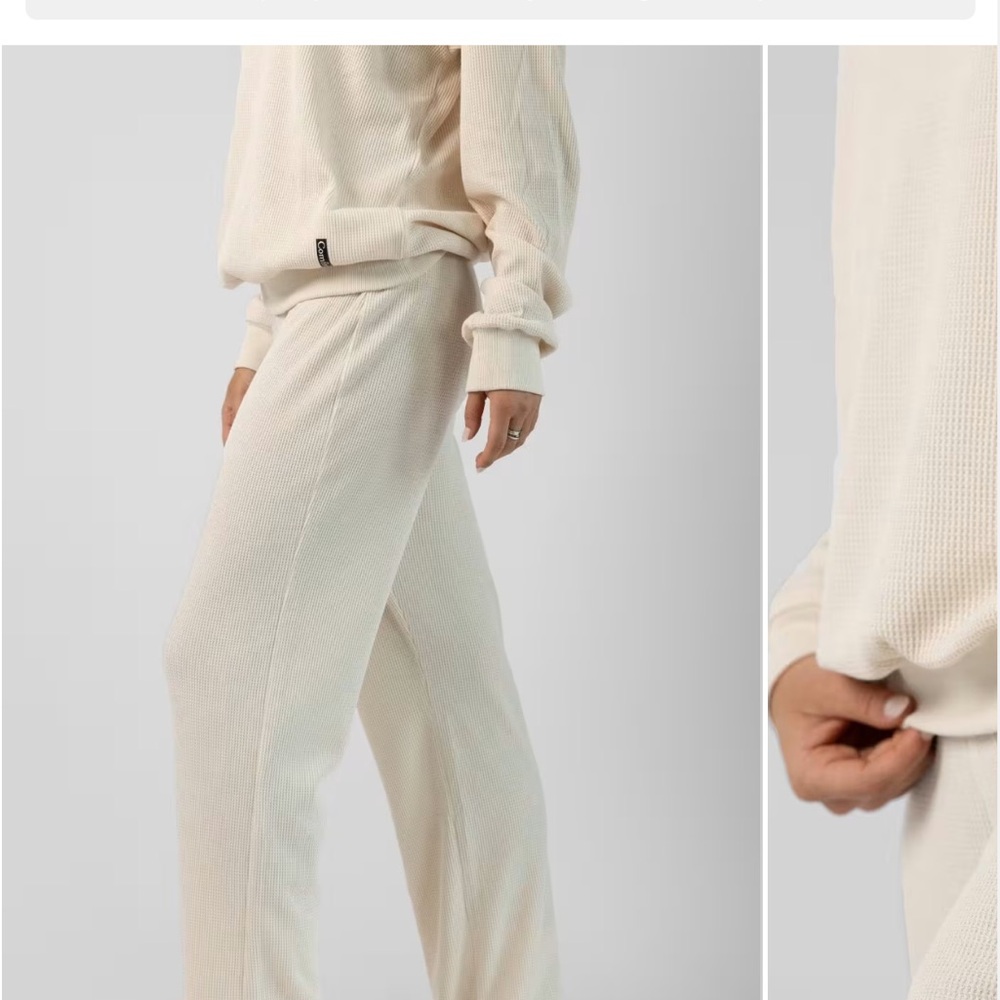 Comfrt waffle knit pant